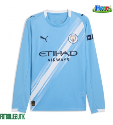 Manchester City Hemmatröja 2025-26 Långärmad